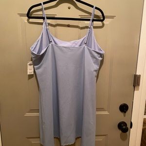 NWT ABERCROMBIE Womens mini traveler dress blue